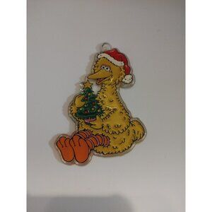 Sesame Street Big Bird Kurt Adler Plastic Christmas Tree Ornament Vintage Muppet